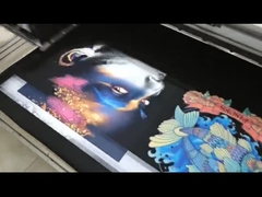 Textile running table digital direct injection