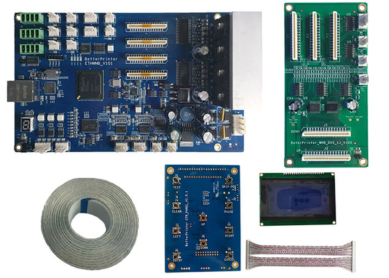 Gigabit network DX5 single head printer inkjet board for photo printer UV Flatbed Printer